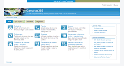 Desktop Screenshot of canarias365.es