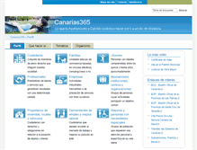 Tablet Screenshot of canarias365.es